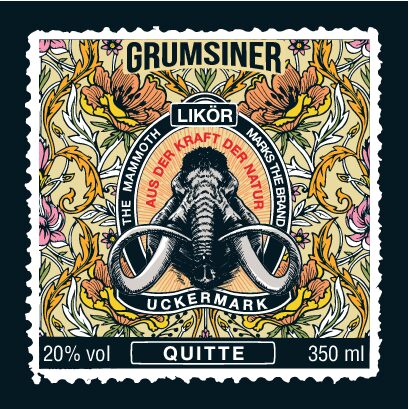 GRUMSINER Quittenlikör 350ml