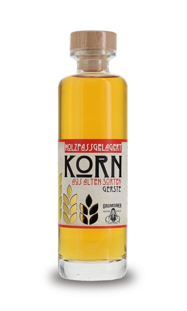Uckermark Korn
Alte Sorte
Vierzellige Hohenfinower
fassgelagert 350 ml