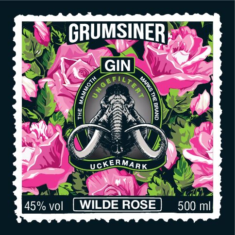 GRUMSINER GIN  Wilde Rose
500ml