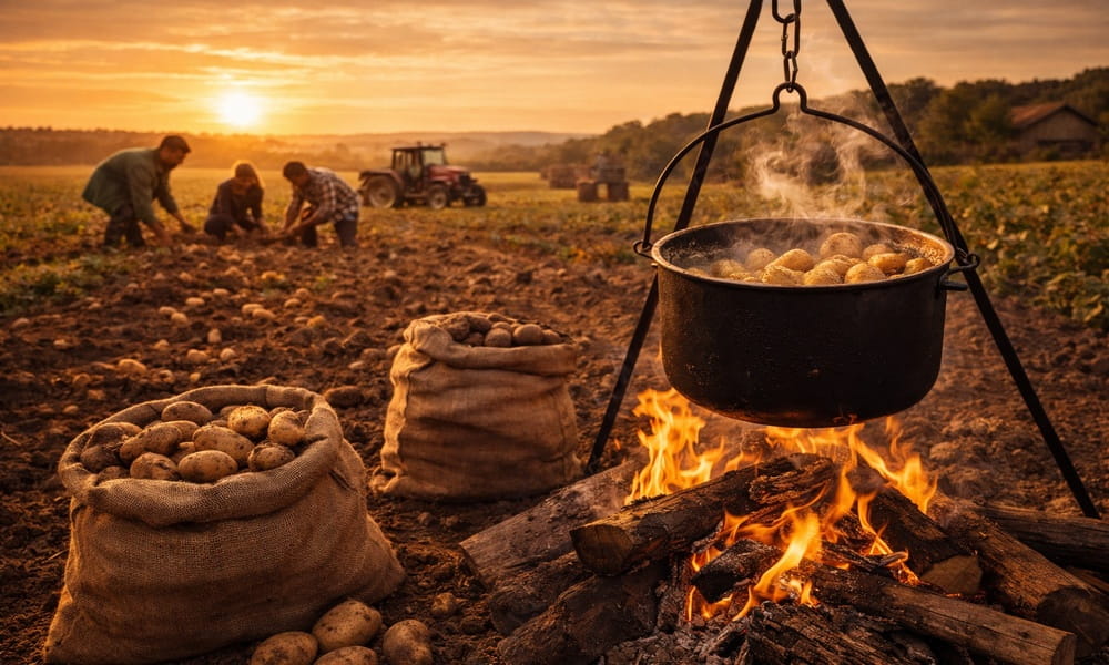 Grumsiner Brennerei Online Shop Veranstaltungen Kartoffelernte 1